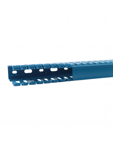 Goulotte sans halogène 25x60mm PC/ABS bleu LEGRAND 636252