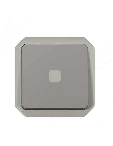Interrupteur temporisé lumineux Plexo composable gris LEGRAND 069504L