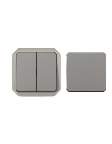 Transformeur réversible Plexo composable gris LEGRAND 069506L