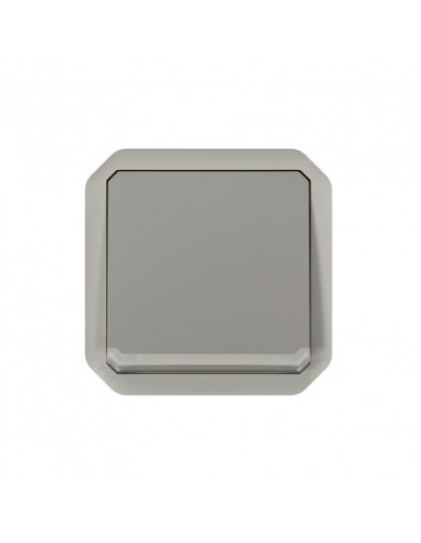 Interrupteur ou va-et-vient lumineux 10AX 250V Plexo composable gris LEGRAND 069513L