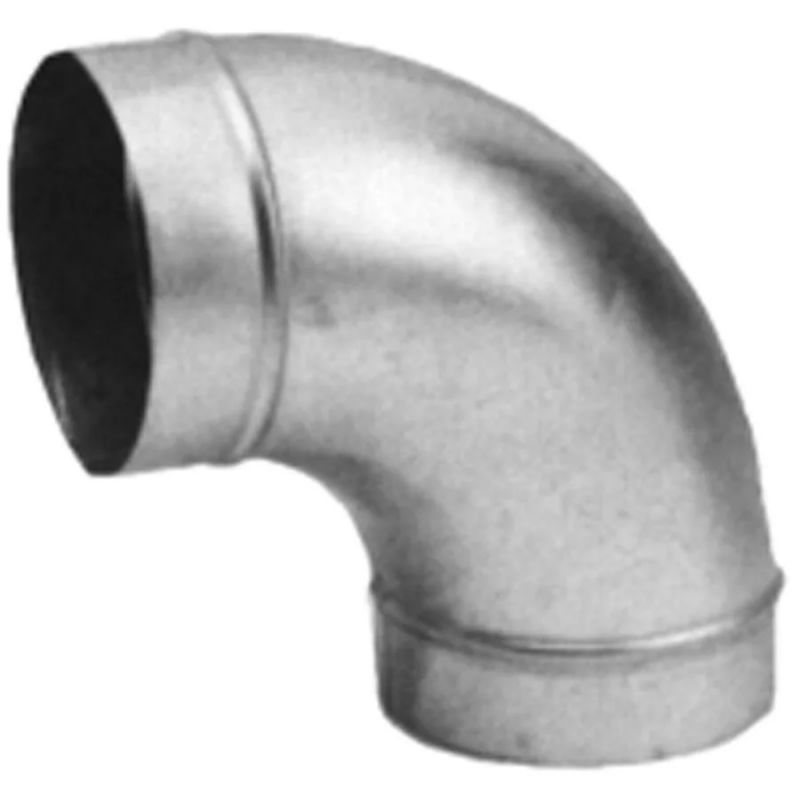 Coude mâle/mâle à 45° acier galvanisé diamètre de raccordement 80 mm CD- 80/45 S&P UNELVENT 864688