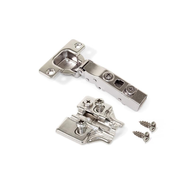 Kit charnière droite X91 avec fermeture amortie et embase EMUCA 1011607