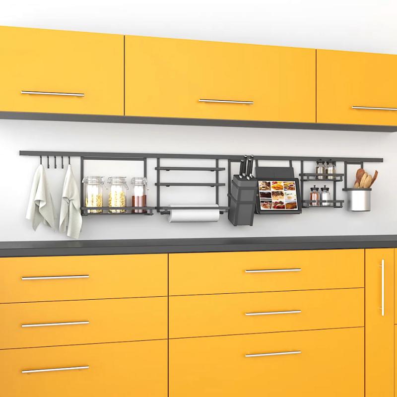 Profil pour suspendre les accessoires de cuisine Titane EMUCA 8965335