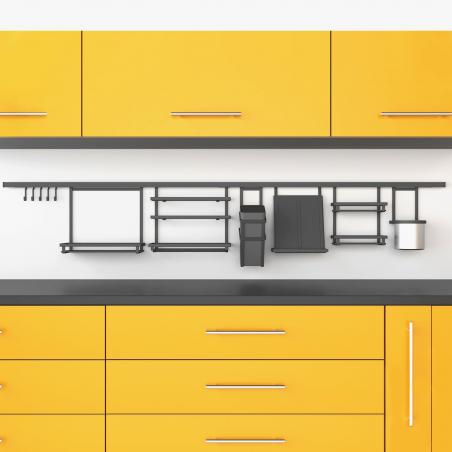 Profil pour suspendre les accessoires de cuisine Titane EMUCA 8965335