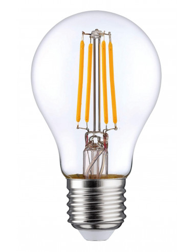 Lampe standard A60 Filament LED E27 7W 2700K 806lm, Cl.énerg.E, 15000H ARIC 20042