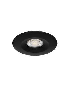 ASPEN VOL1 Encastré rond, fixe, noir, LED 5W 36° 450lm 3000/4000K (CCT) ARIC 51224