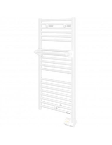 Radiateur sèche-serviettes électrique 2012 digital 0500W blanc ATLANTIC 833620