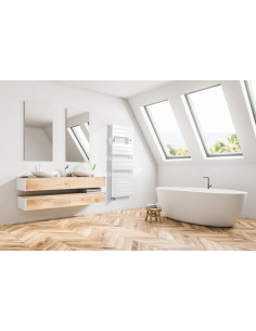 Radiateur sèche-serviettes Adélis Mixte digital 2000W anthracite ATLANTIC 862678