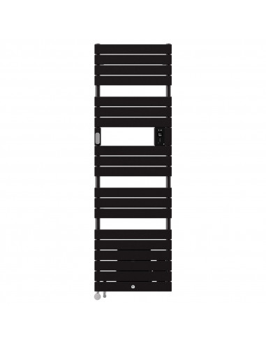 RADIATEUR SÈCHE-SERVIETTES RIVIERA 2 MIXTE AVEC SOUFFLERIE 2000W NOIR CARBONE THERMOR 490239
