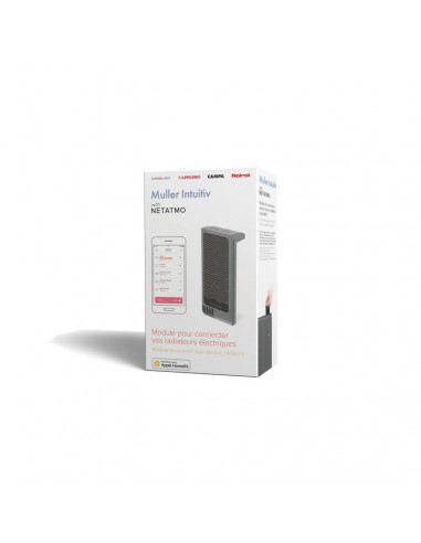 Module radiateur anthracite MULLER INTUITIV NEN9241AAHS