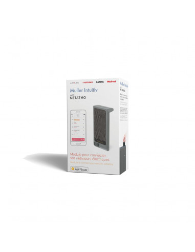 Module radiateur anthracite MULLER INTUITIV NEN9241AAHS