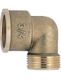 Coude laiton 092 mâle/femelle 2" RIQUIER ADRIEN 03000