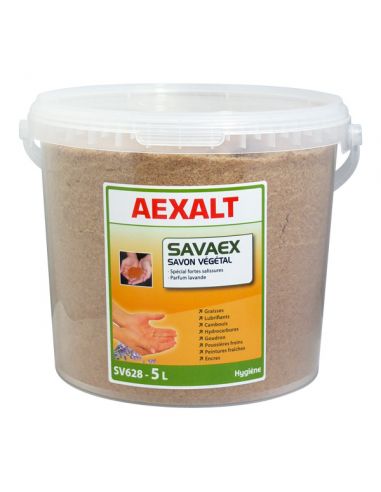 Savon poudre végétale 5L SAVAEX PLUHO SV628