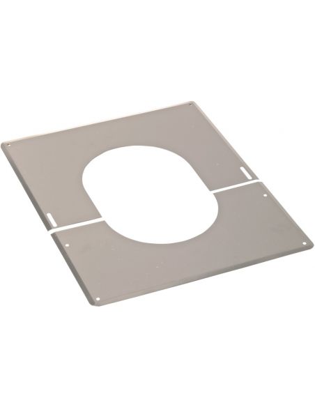 Plaque de finition 0° A 30° inox 80/130 TOLERIE EMAILLERIE NANTAISE 482013