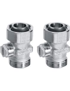 PACK 3 jeu de 2 vannes droites d'isolation radiateur BDR THERMEA FRANCE CHAPPEE C89090697