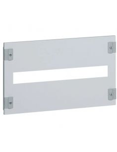 Plastron métal pour branchement tarif jaune association verticale DPX-IS250 et DPX³250 pour XL³400 hauteur 300mm LEGRAND 020310
