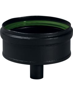 Purge émaillée noire D80 + joint viton TOLERIE EMAILLERIE NANTAISE 340049