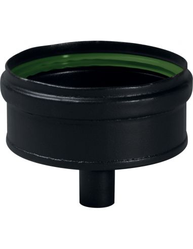 Purge émaillée noire D80 + joint viton TOLERIE EMAILLERIE NANTAISE 340049