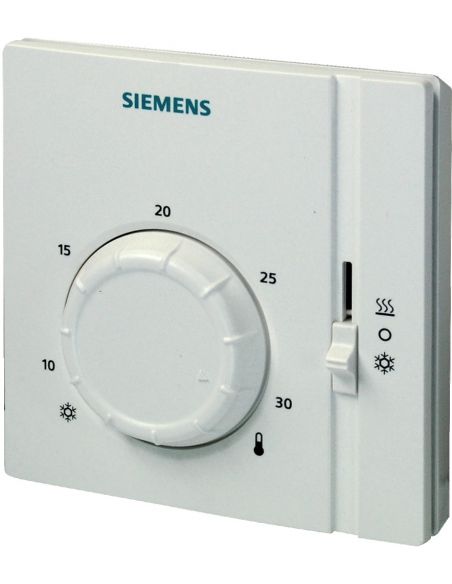 Thermostat ambiance Consigne avec Chaud/Froid/Arrêt SIEMENS RAA41