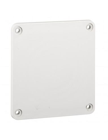 Kaedra plaque 90 x 100 mm pour prises 65 x 65 et 75 x 75 mm SCHNEIDER 13137