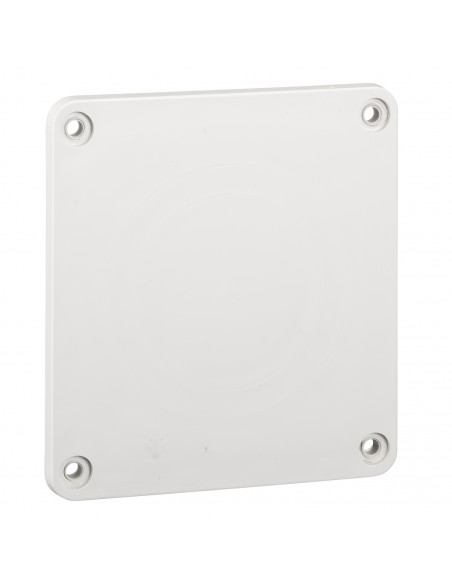 Kaedra plaque 90 x 100 mm pour prises 65 x 65 et 75 x 75 mm SCHNEIDER 13137