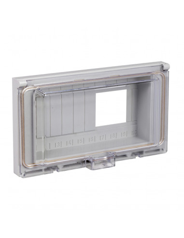 Prisma fenêtre à volet IP55 montage à travers porte 10 modules SCHNEIDER 14210