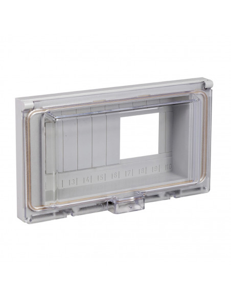 Prisma fenêtre à volet IP55 montage à travers porte 10 modules SCHNEIDER 14210