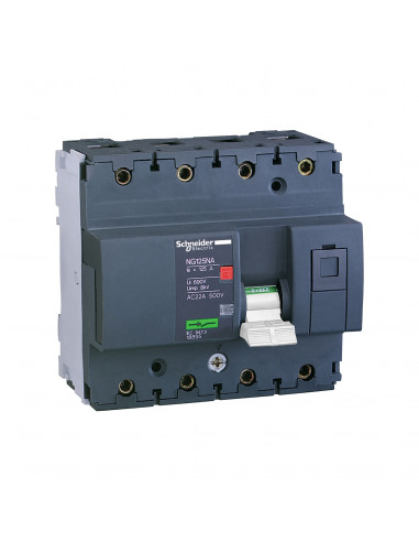 Acti9 interrupteur-sectionneur NG125NA 4P 125A largeur 12 pas de 9 mm SCHNEIDER 18900