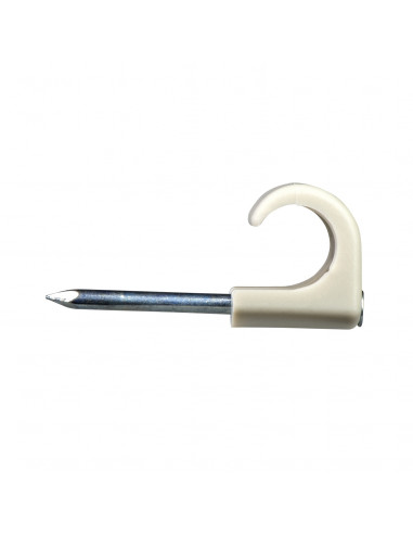 Mureva Fix Clip à clou pour câble Ø8-12mm clou Ø2-L30mm gris SCHNEIDER 2041218