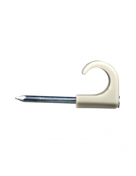 Mureva Fix Clip à clou pour câble Ø8-12mm clou Ø2-L30mm gris SCHNEIDER 2041218
