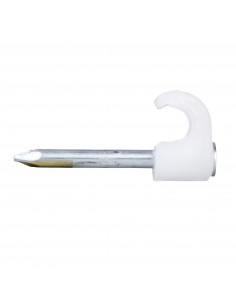 Mureva Fix Clip à clou conduit Ø18-22mm clou Ø2,5-L45mm gris SCHNEIDER 2060028