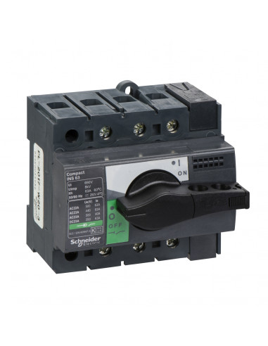 interrupteursectionneur Interpact INS63 3P 63 A SCHNEIDER 28902