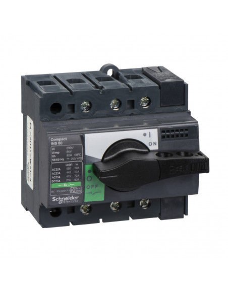 interrupteursectionneur Interpact INS80 3P 80 A SCHNEIDER 28904