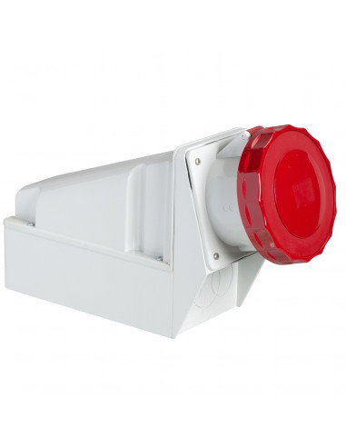 PratiKa socle de prise industrielle 125 A 3P+T 380..415 VCA IP 67 SCHNEIDER 81194