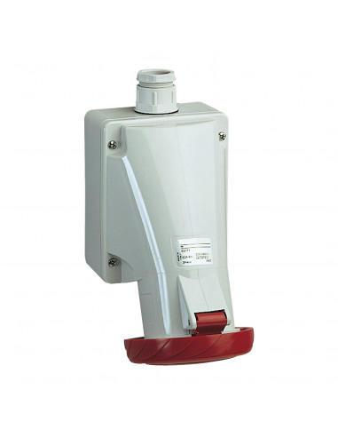 PratiKa socle de prise industrielle 16 A 3P+N+T 380-415 V CA IP67 SCHNEIDER 83159
