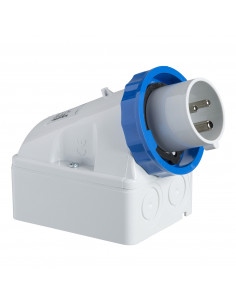 PratiKa socle de connecteur industriel 32 A 2P+T 200-250V CA IP67 SCHNEIDER 83566