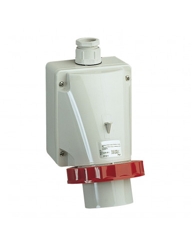 PratiKa socle de connecteur industriel 32A 3P+N+T 380-415 V CA IP67 SCHNEIDER 83571