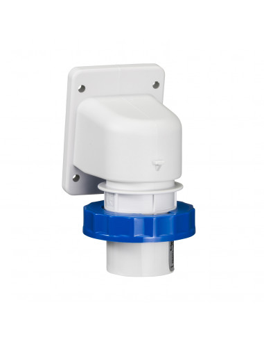PratiKa socle de connecteur industriel 16 A 2P+T 200-250V CA IP67 SCHNEIDER 83854
