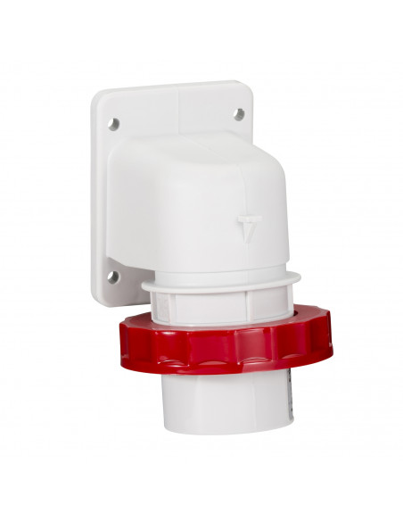 PratiKa socle de connecteur industriel 16 A 3P+T 380-415V CA IP67 SCHNEIDER 83858