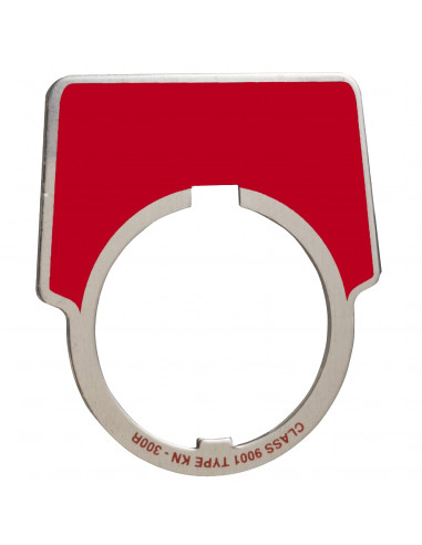 Harmony 9001K étiquette diam. 30 44x50mm sans marquage SCHNEIDER 9001KN300R