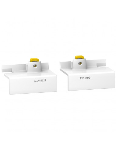Acti9 20 cache-vis plombables 3P et 4P 25A lot de 10 amont et 10 aval SCHNEIDER A9A15921