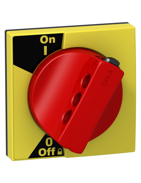Acti9 commande rotative rouge pour iC60 et iID SCHNEIDER A9A27006
