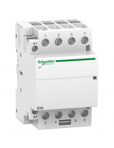 Acti9 iCT contacteur 63A 4NO 24VCA 50Hz SCHNEIDER A9C20164