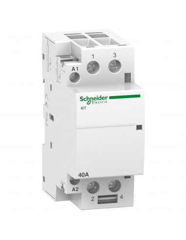 Contacteur Acti9 iCT 40A 2NO 240VCA 50Hz SCHNEIDER A9C20842