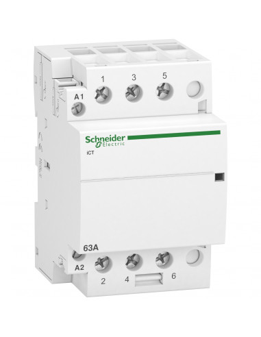 Acti9 iCT contacteur 63A 3NO 220...240VCA 50Hz SCHNEIDER A9C20863