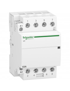 Contacteur Acti9 iCT 63A 4NO 240VCA 50Hz SCHNEIDER A9C20864