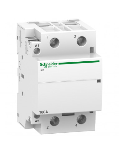 Acti9 iCT contacteur 100A 2NO 220...240VCA 50Hz SCHNEIDER A9C20882
