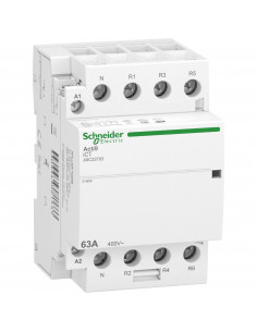 Acti9 iDT40 CT contacteur tête de groupe 63A 3P+N 4NF 230/240VAC 50HZ SCHNEIDER A9C22763