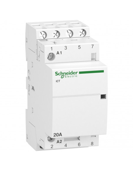 Acti9 iCT contacteur 20A 4NO 220...240VCA 50Hz SCHNEIDER A9C22824