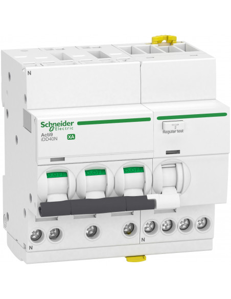 ACTI9 iDD40N XA disjoncteur différentiel auto 3P+N C 16A 6000A/10kA 30mA AC SCHNEIDER A9DP3716